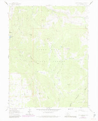Download a high-resolution, GPS-compatible USGS topo map for Porter Mountain, CO (1984 edition)