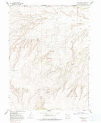 Download a high-resolution, GPS-compatible USGS topo map for Powder Wash, CO (1991 edition)
