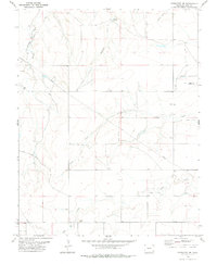 Download a high-resolution, GPS-compatible USGS topo map for Pritchett NW, CO (1978 edition)