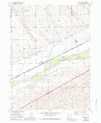 Download a high-resolution, GPS-compatible USGS topo map for Proctor, CO (1985 edition)