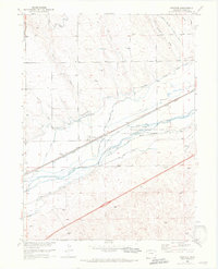 Download a high-resolution, GPS-compatible USGS topo map for Proctor, CO (1972 edition)