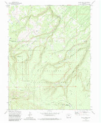 Download a high-resolution, GPS-compatible USGS topo map for Pryor Creek, CO (1983 edition)