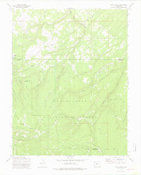 Download a high-resolution, GPS-compatible USGS topo map for Pryor Creek, CO (1975 edition)