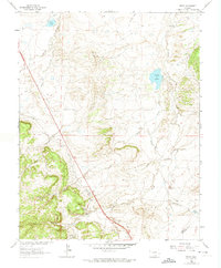 Download a high-resolution, GPS-compatible USGS topo map for Pryor, CO (1974 edition)