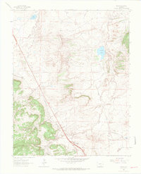 Download a high-resolution, GPS-compatible USGS topo map for Pryor, CO (1966 edition)