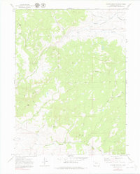 Download a high-resolution, GPS-compatible USGS topo map for Quaker Mountain, CO (1979 edition)