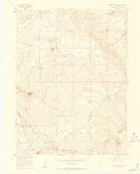Download a high-resolution, GPS-compatible USGS topo map for Rabbit Ears Peak, CO (1958 edition)