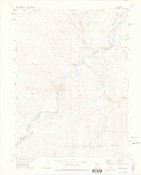 preview thumbnail of historical topo map of Grand County, CO in 1972