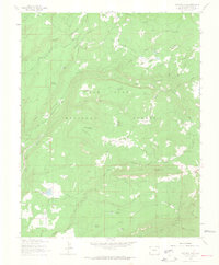 Download a high-resolution, GPS-compatible USGS topo map for Rampart Hills, CO (1965 edition)