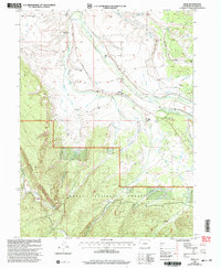 Download a high-resolution, GPS-compatible USGS topo map for Rand, CO (2004 edition)