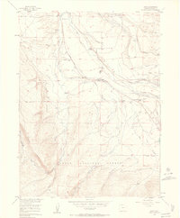Download a high-resolution, GPS-compatible USGS topo map for Rand, CO (1958 edition)