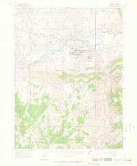 Download a high-resolution, GPS-compatible USGS topo map for Rangely, CO (1965 edition)