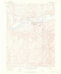 preview thumbnail of historical topo map of Rangely, CO in 1962