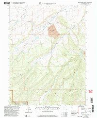 Download a high-resolution, GPS-compatible USGS topo map for Rattlesnake Butte, CO (2004 edition)