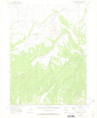 Download a high-resolution, GPS-compatible USGS topo map for Rattlesnake Butte, CO (1978 edition)