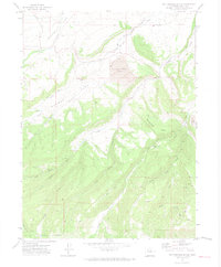Download a high-resolution, GPS-compatible USGS topo map for Rattlesnake Butte, CO (1974 edition)