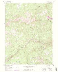1957 Map of Raymond, 1978 Print