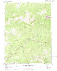 1957 Map of Raymond, 1978 Print