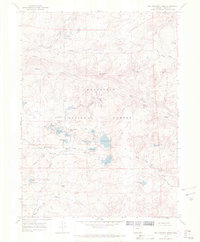 Download a high-resolution, GPS-compatible USGS topo map for Red Feather Lakes, CO (1971 edition)