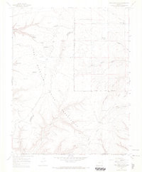 Download a high-resolution, GPS-compatible USGS topo map for Red Horse Gulch, CO (1969 edition)