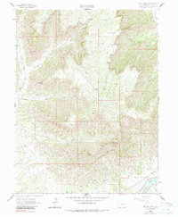 Download a high-resolution, GPS-compatible USGS topo map for Red Pinnacle, CO (1987 edition)