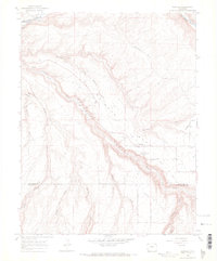 Download a high-resolution, GPS-compatible USGS topo map for Redvale, CO (1968 edition)