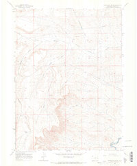 Download a high-resolution, GPS-compatible USGS topo map for Reservoir Draw, CO (1972 edition)