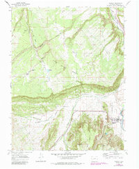 Download a high-resolution, GPS-compatible USGS topo map for Ridgway, CO (1984 edition)