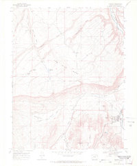Download a high-resolution, GPS-compatible USGS topo map for Ridgway, CO (1971 edition)