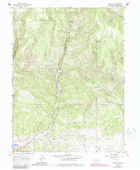 Download a high-resolution, GPS-compatible USGS topo map for Rifle Falls, CO (1988 edition)
