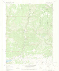 Download a high-resolution, GPS-compatible USGS topo map for Rifle Falls, CO (1969 edition)