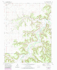 Download a high-resolution, GPS-compatible USGS topo map for Riley Canyon, CO (1984 edition)