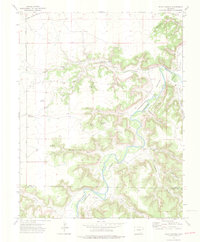 Download a high-resolution, GPS-compatible USGS topo map for Riley Canyon, CO (1976 edition)