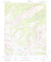 Download a high-resolution, GPS-compatible USGS topo map for Rio Grande Pyramid, CO (1983 edition)