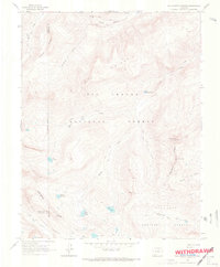 Download a high-resolution, GPS-compatible USGS topo map for Rio Grande Pyramid, CO (1967 edition)
