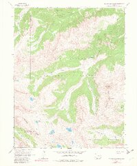 preview thumbnail of historical topo map of Hinsdale County, CO in 1964