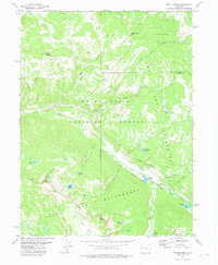 Download a high-resolution, GPS-compatible USGS topo map for Ripple Creek, CO (1978 edition)