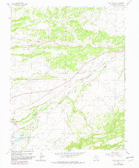 preview thumbnail of historical topo map of Huerfano County, CO in 1963