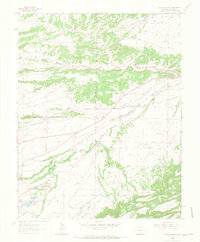 Download a high-resolution, GPS-compatible USGS topo map for Ritter Arroyo, CO (1966 edition)