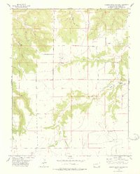 Download a high-resolution, GPS-compatible USGS topo map for Robbers Roost Canyon, CO (1978 edition)