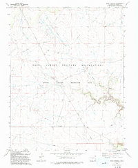 Download a high-resolution, GPS-compatible USGS topo map for Rock Crossing, CO (1993 edition)