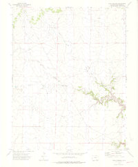 preview thumbnail of historical topo map of Las Animas County, CO in 1972