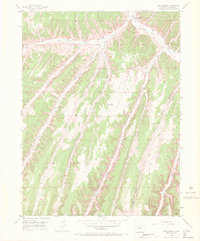 Download a high-resolution, GPS-compatible USGS topo map for Rock School, CO (1972 edition)