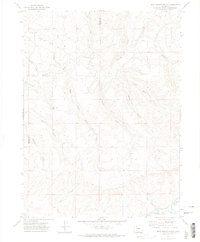 preview thumbnail of historical topo map of Routt County, CO in 1971
