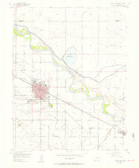 Download a high-resolution, GPS-compatible USGS topo map for Rocky Ford, CO (1956 edition)