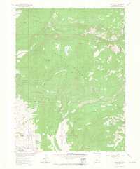 Download a high-resolution, GPS-compatible USGS topo map for Rocky Peak, CO (1964 edition)