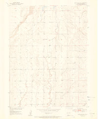 preview thumbnail of historical topo map of Adams County, CO in 1951