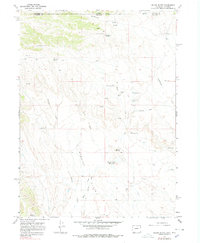 Download a high-resolution, GPS-compatible USGS topo map for Round Butte, CO (1978 edition)