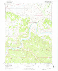 Download a high-resolution, GPS-compatible USGS topo map for Ruby Canyon, CO (1972 edition)