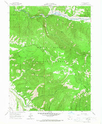 Download a high-resolution, GPS-compatible USGS topo map for Ruedi, CO (1967 edition)
